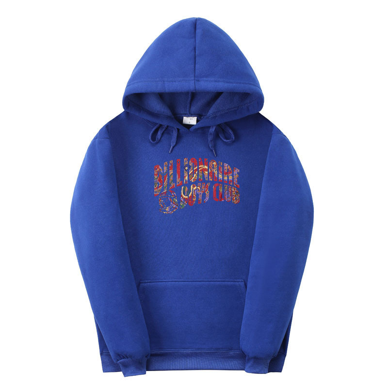 Moletom com capuz Billionaire moda masculina outono inverno hip hop suéter