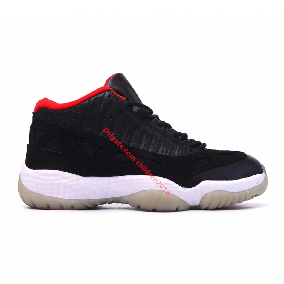 Top Qualitys 11 Low IE Basketball Shoes For Men Women Trainers Classic 11s Black Cement Bred Referee Cobalt Space Jam Outdoor Sneakers Size 40-46