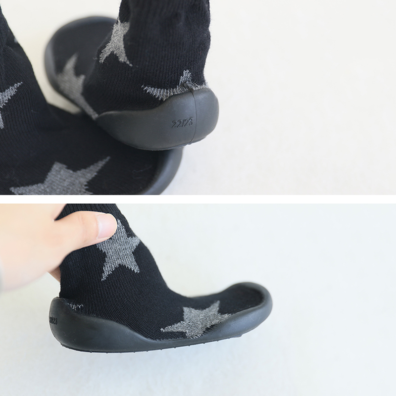 Slipper ouder-kind vloer sokken met rubberen zolen indoor buiten kinderschoenen slippers anti slip gebreide slippers sokken sokken 220902