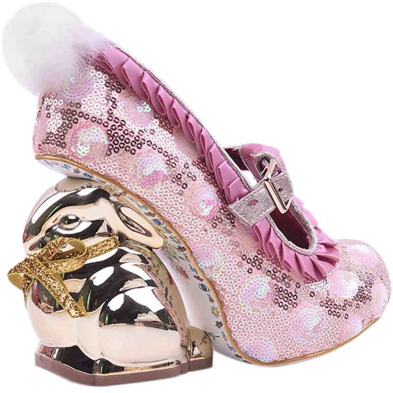 Boots Mstapchi Summer Women Rabbit Heel Shoes Pleated Buckle Animals Zodiac High Fashion Chrysant Party 2022 220903