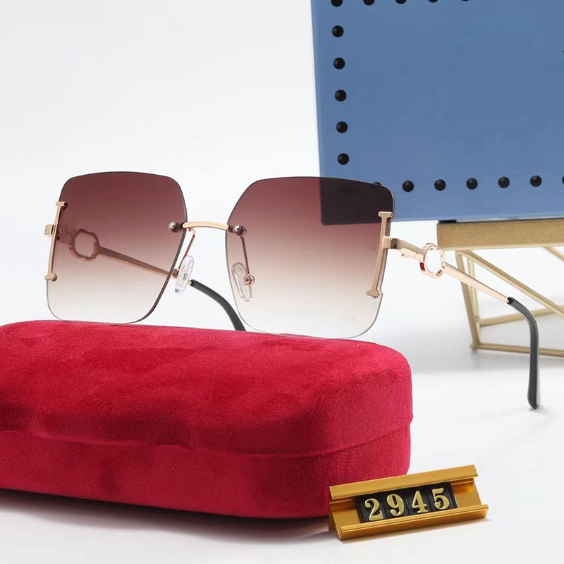 Square Sunglasses Designer okulary przeciwsłoneczne lustro nadruku Kobiety moda marka mieszana kolorowy projektant panie okulary retro klasyczny pilot Me2461