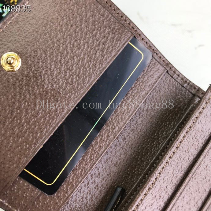 Hoogwaardige mannen en vrouwen Wallets Designer Card Holder Nieuwe Fashion Purse Coin Purce Ghome Clutch Bag 523155260s