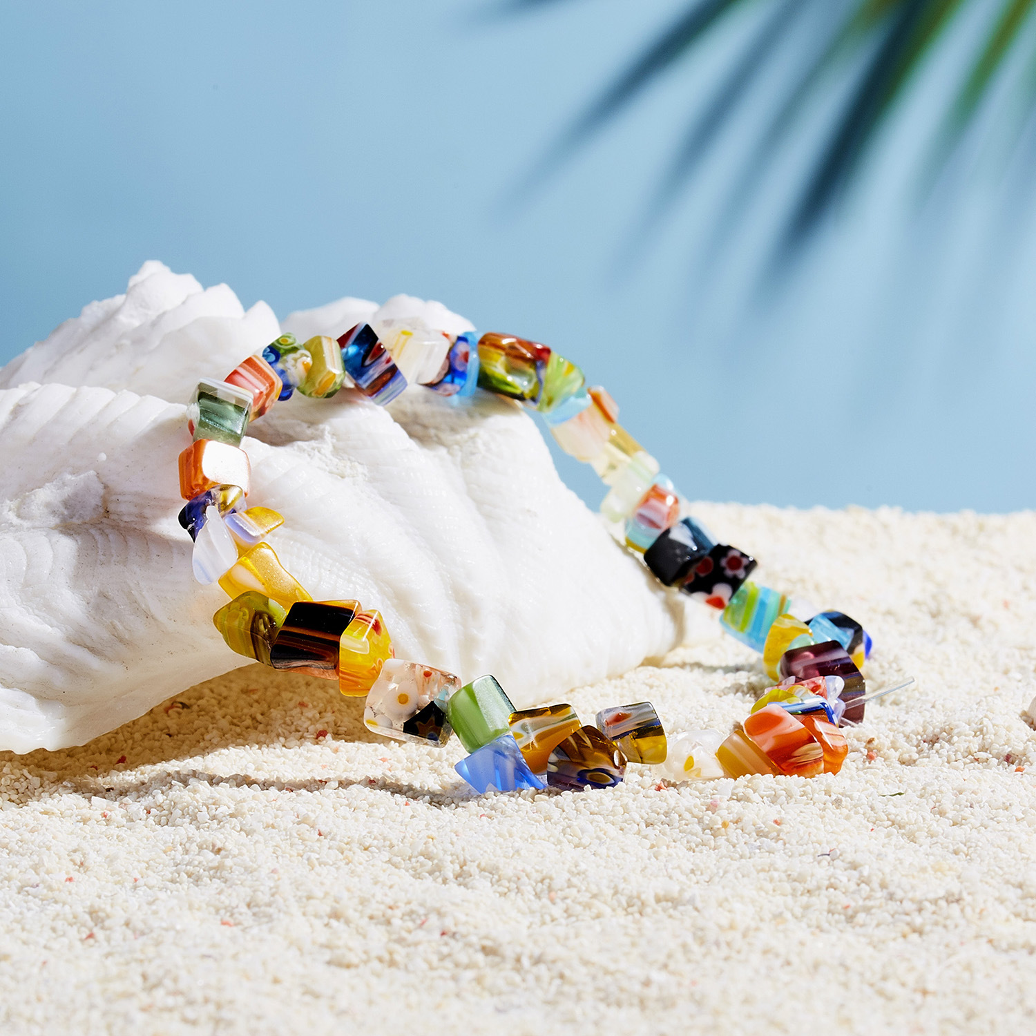 Modne pasma Naturalna zmiażdżona kamienna bransoletka z koralikami dla kobiet mężczyzn Kryształowe bransoletki