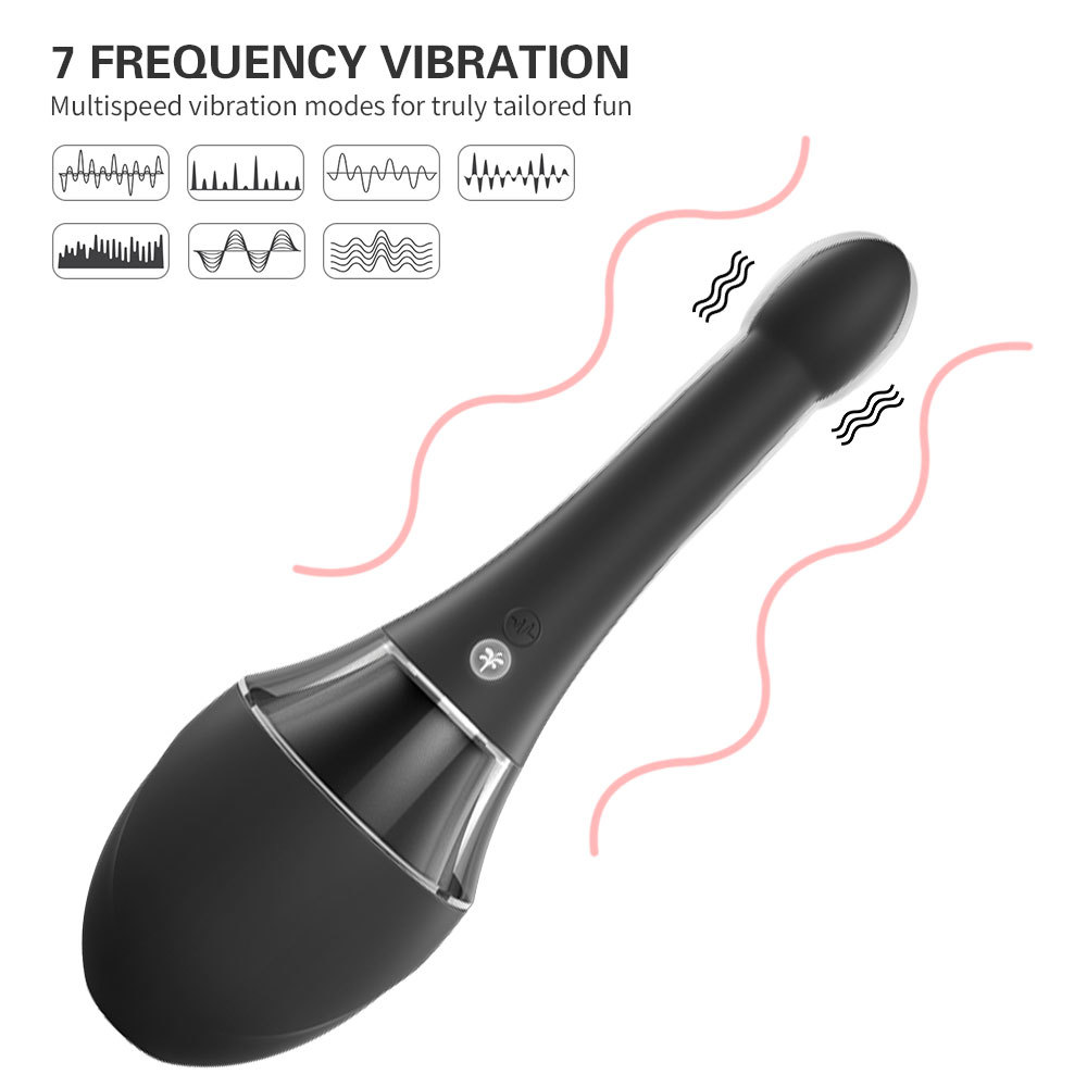 Articles de beauté 7 fréquences Vibration Lavement Douche Nettoyant Anal Outil de Masturbation Féminine Corps Vaginal Érotique sexy Jouets pour Couple