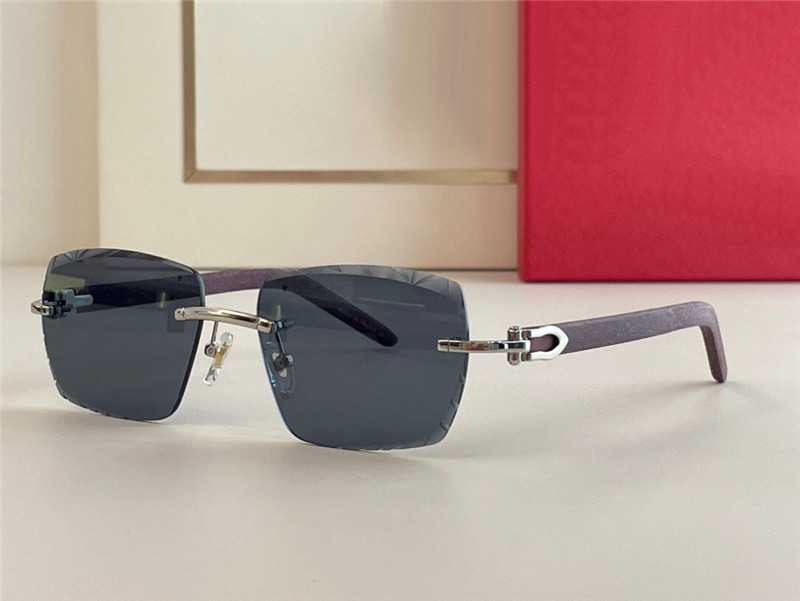 نظارة شمسية جديدة تصميم الأزياء 0013 عداها مربعة ميدان معابد خشبية بسيطة وشهيرة نظارات حماية في الهواء الطلق UV400