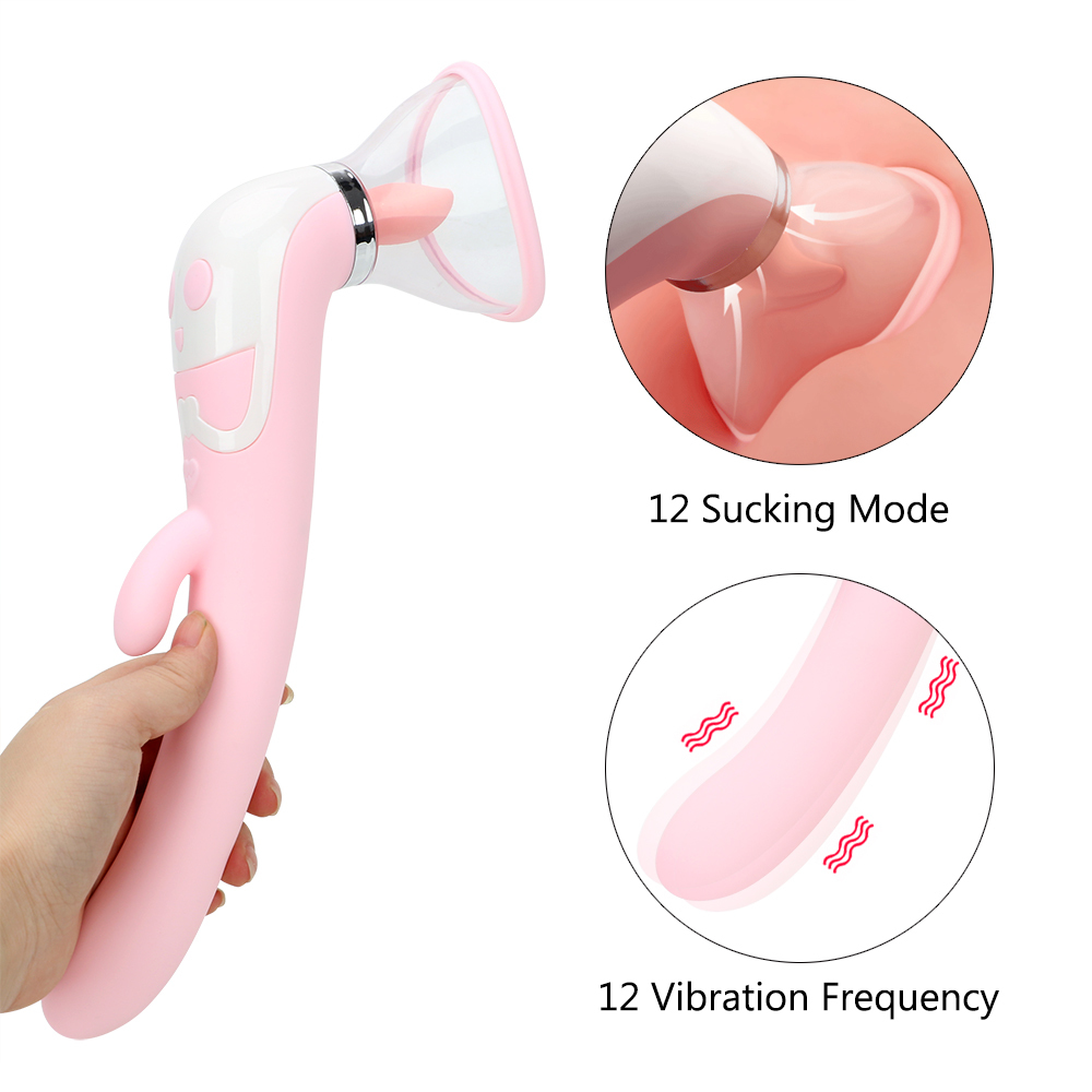 Schoonheidsartikelen zuigen dildo vibrator multi -speed flirten erotisch likken clit -tepelmassager clitoris stimulatie volwassen sexy speelgoed voor vrouwen