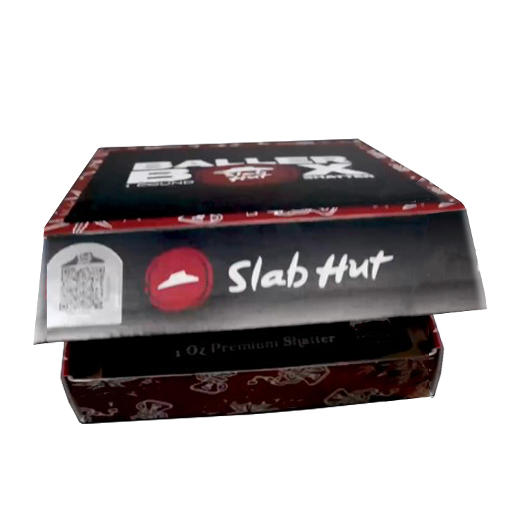 16 sabores quebram sacos de uma libra Master Boxs 1oz Slab Hut Baller Box Pacote Premium Shatter pacotes de caixa envelope