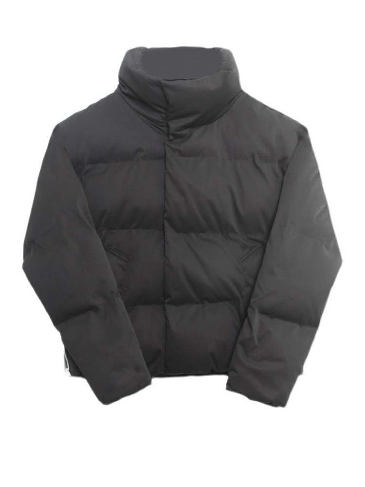 Femmes Down Parkas Eam Black chaude éclaboussure en coton manteau à manches longues en vrac en forme parkas mode automne hiver 1df0908 220902