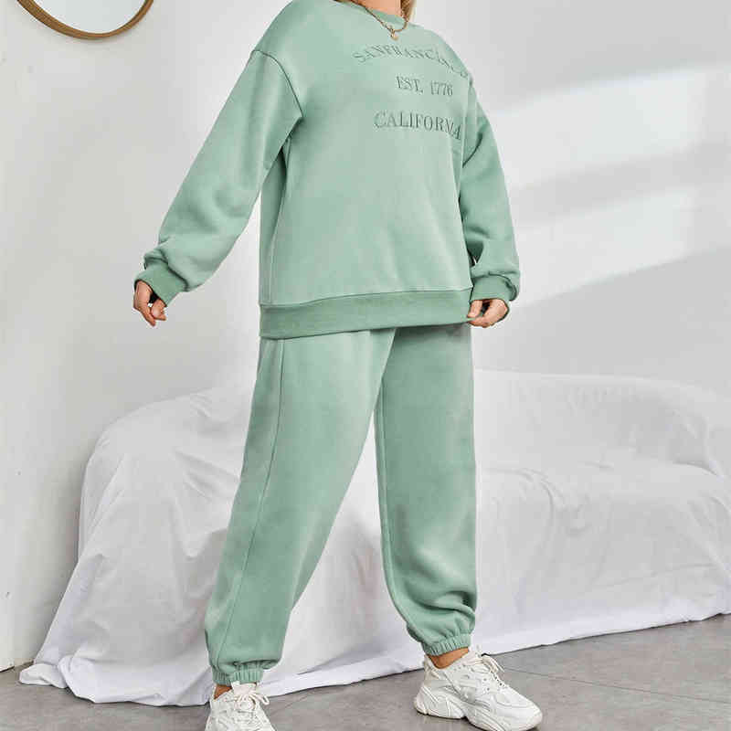 Tracksuits plus size trendy tracksak sets voor dames.