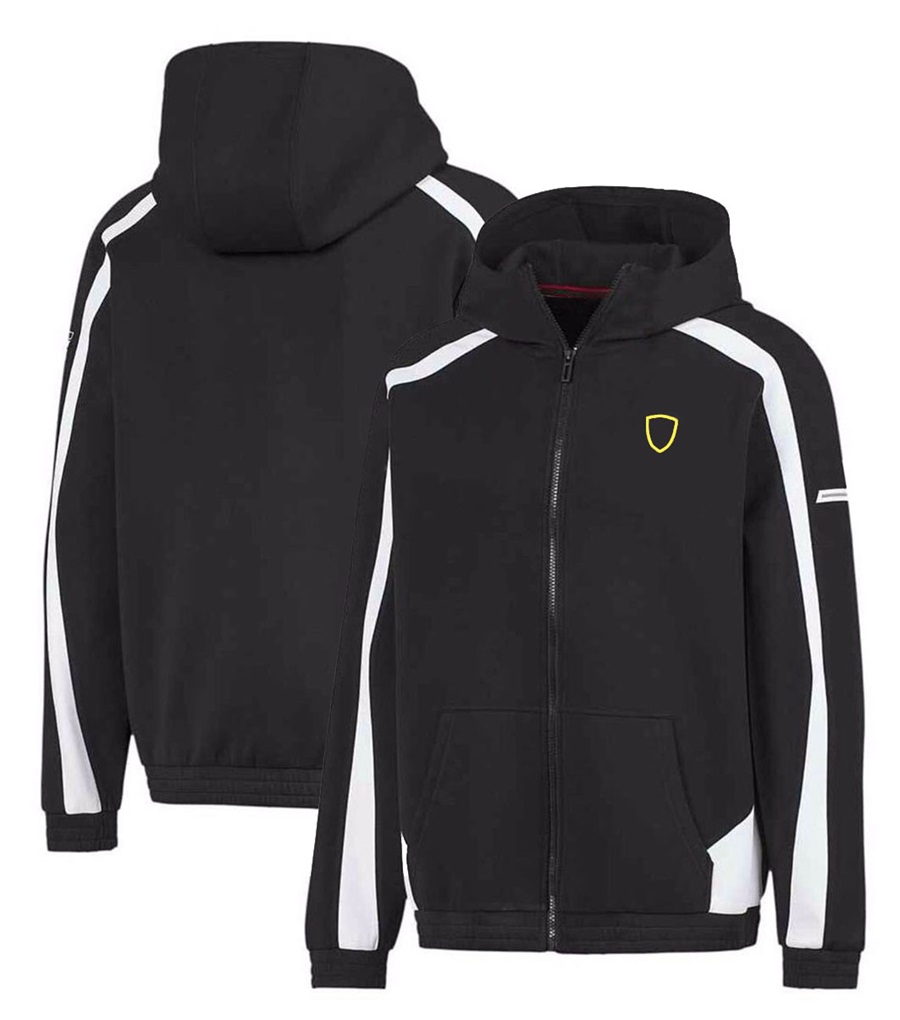 F1 Fans Hoodie 2023 Formel 1 Team Logo Sweatshirt Racing Sport Uniform Jacket Spring Autumn Men's Hooded Zipper Jacket Windbreaker