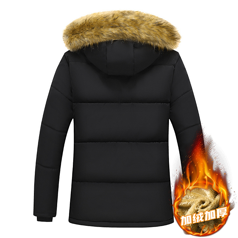 Piumino da uomo Parka Spessore caldo invernale Parka Giacca in pile con cappuccio Cappotto Giacche cargo militari s Plus Size 8XL Velluto 221007