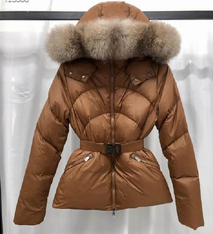 Realfine DownParkas 5A MC Leersie doudoune longue Parka manteaux légers pour femmes taille 1-4 vêtements d'extérieur