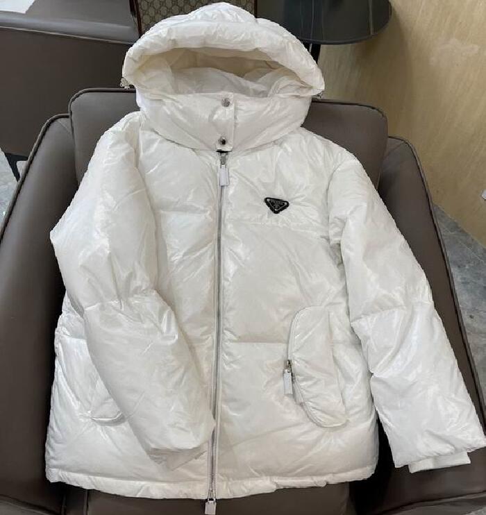 Realfine Downparkas 5a REGYLON Kısa Down Ceket Parka Hafif Katlar Kadınlar için S-L Outerwear Ceketler