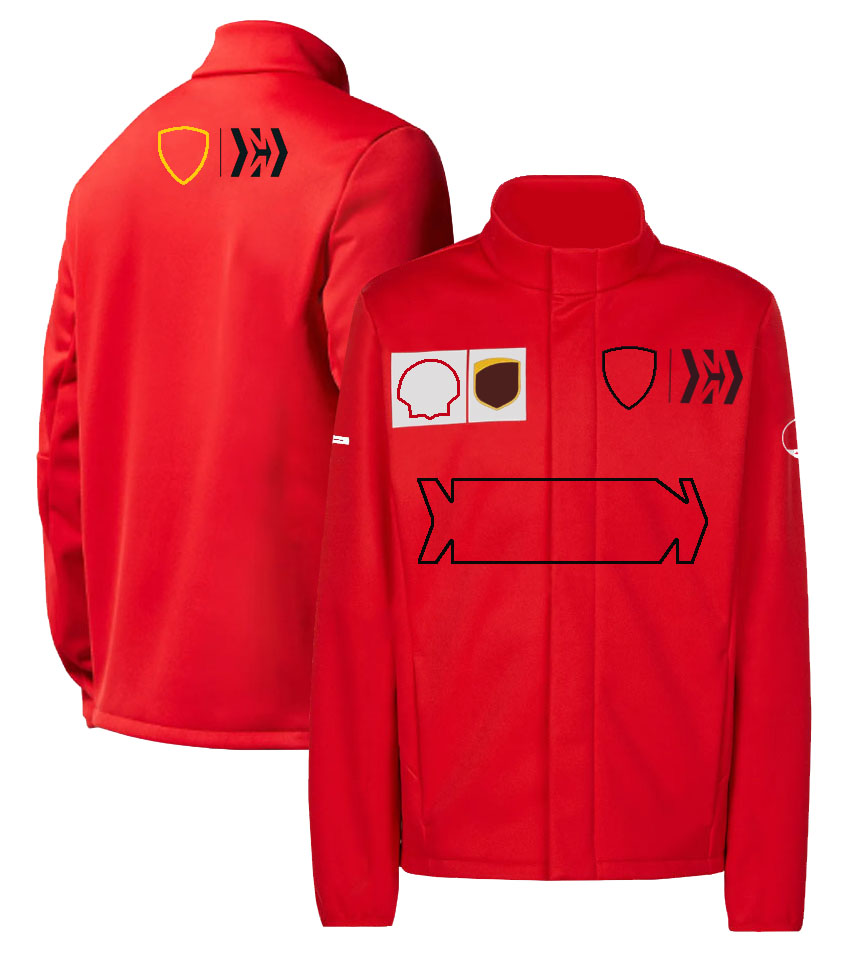 F1 Jacket Formula 1 Team Racing Suit Autum Winter Men Zip Up Hoodie Outdoor Sports Warm Sweater Casual Jacket Plus Size Custom