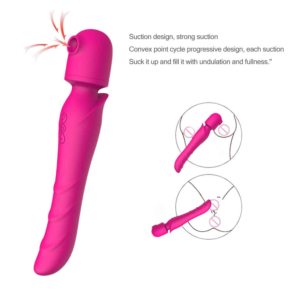 Beauty Items Zuigen Fladderende Trillingen AV Wand G Spot Massager Tepelzuiger Vibrators Sexy Speelgoed Winkel Voor Vrouwen Vrouwelijke Volwassenen 18 Masturbators