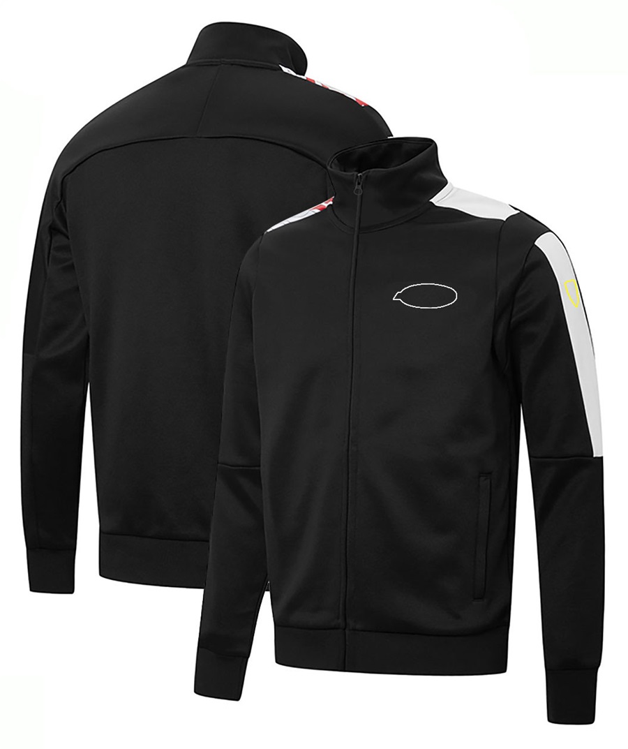 2023 New F1 Team Logo Jacket Formula 1 Racing Fans Sweatshirt Zip Up Hoodie Spring Autumn Men's Casual Windproof Sweat Jacket Coat