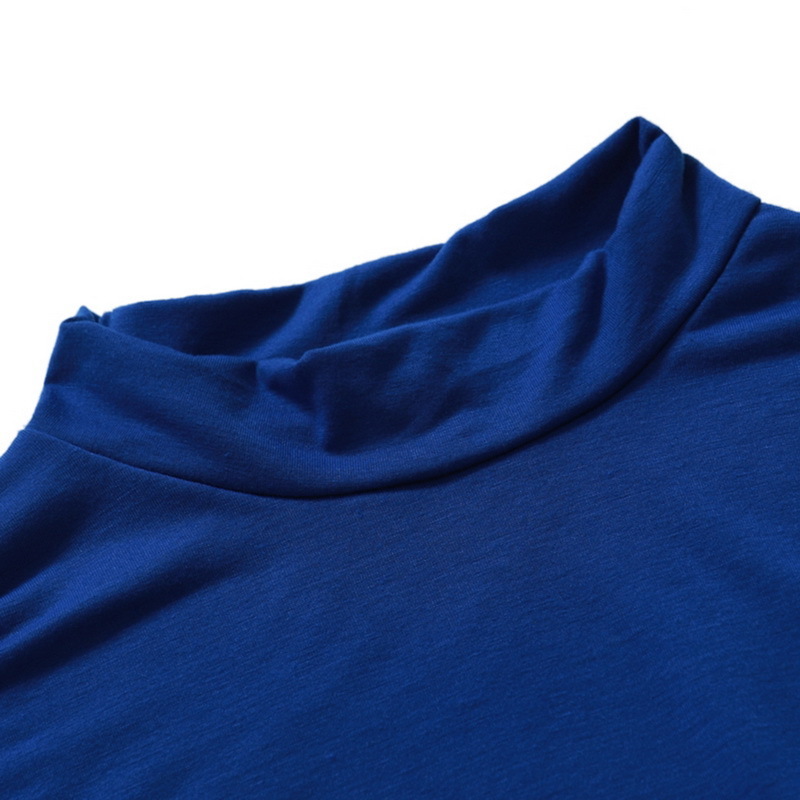 Camisetas masculinas jodimitty inverno quente meia-colarinho de gola térmica térmica masculina mock pescoço de camiseta de camiseta de camiseta top de manga longa 220906