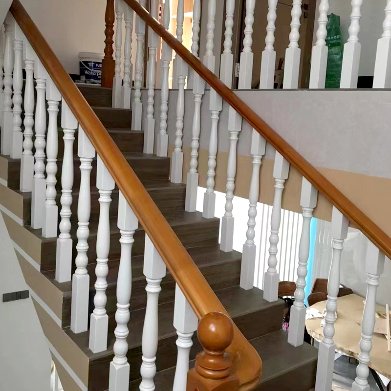 Other Building Supplies Home Attics Stairs Stair Manufacturers Attic Straight Ladder DuplexStairs Steel Wood Stairs Villa made in China