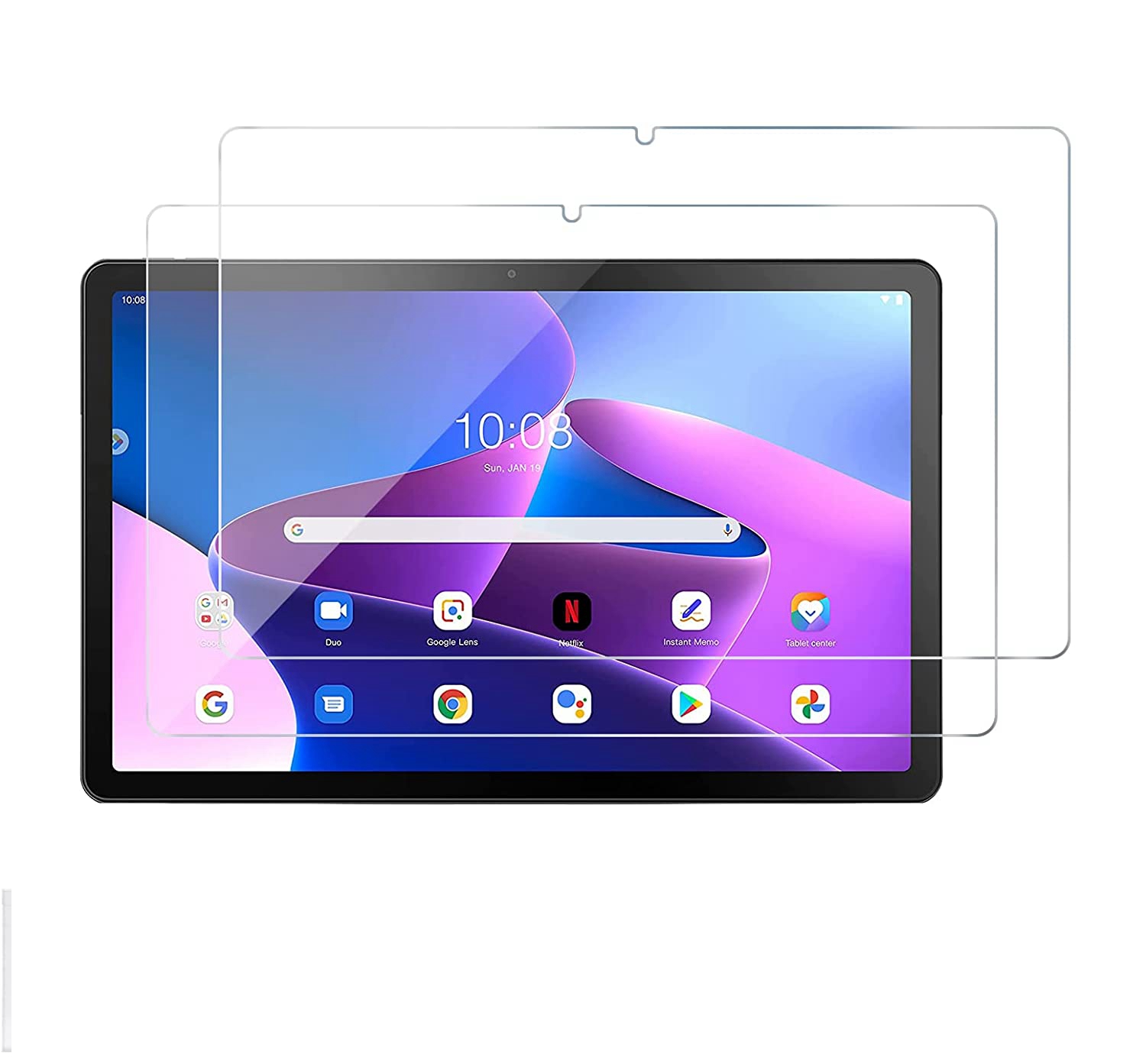Прозрачные таблетки экрана защищает стекло для Lenovo Tab M10 Plus 3 2022 10,6 M10HDX306 10.1 M10PLUS X606 10.3
