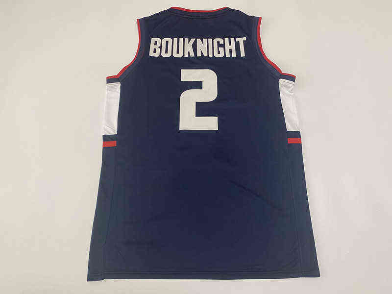 Il college indossa la maglia da basket Connecticut UConn Huskies James Bouknight R.J. Cole Adama Sanogo Tyrese Martin Isaiah Whaley Tyler Polley An