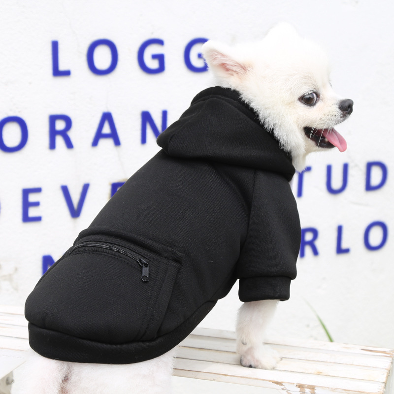 Dog Apparel Autumn winter small medium and large dogs pocket clothes cat sweater pet supplies