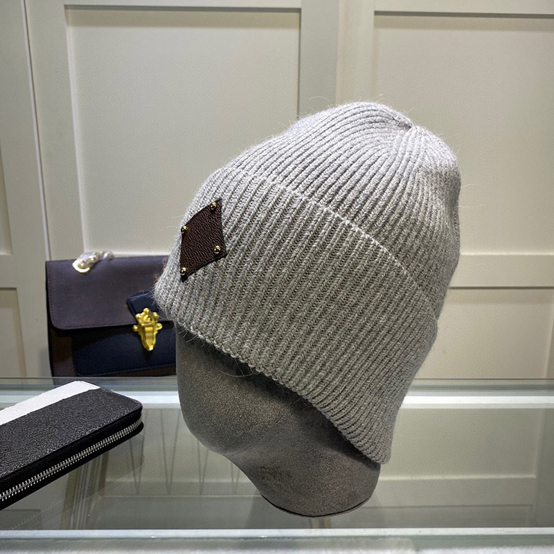 Designerowa czapka zimowa kapelusz męski damski moda wełna czapki stylowe unisex ciepłe czapki Sreet Caps Wysoka jakość 9 Optio4290502