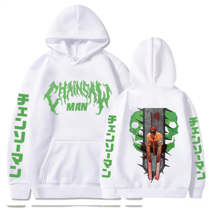 Herren Hoodies Sweatshirts Japan Anime Chainsaw Man Hoodies Gothic Cartoon Denji Print Chainsaw Man Streetwear Langarm Frauen Winter Sweatshirts Kleidung 220906