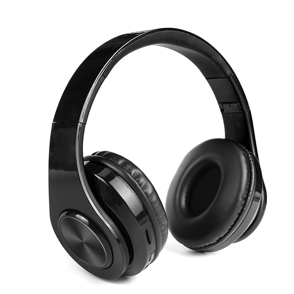 سماعات سماعات الرأس اللاسلكية Bluetooth سماعة سلكية سلكية أذن استريو قابلة للطي الرياضة الرياضية لاعب MP3 Player