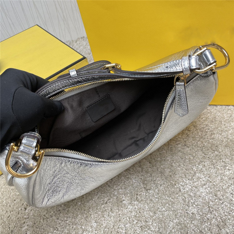 7A Designertaschen Graphy Achseltasche Hochwertige Halbmondtasche Knödelbrötchen 8879 Metall Große Buchstaben Handtasche Mode Klassiker Damen Echtes Leder Retro Nach Maß