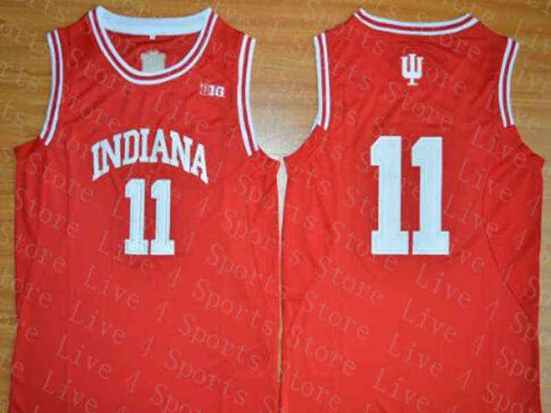 Wskt College porte des maillots de basket personnalisés Indiana Hoosiers Victor Oladipo Thomas Trayce Jackson-Davis Race Thompson Xavier Johnson Parker Stew