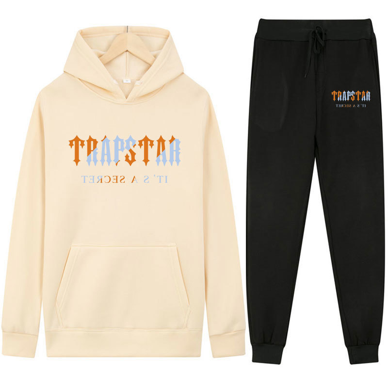 Herren Trainingsanzüge Herbst Winter Mode Herren Damen Sportanzüge Letter Print Hoodie Paare Trainingsanzug Baumwolle Sweatshirt Jogginghose 2-teiliges Set 220906