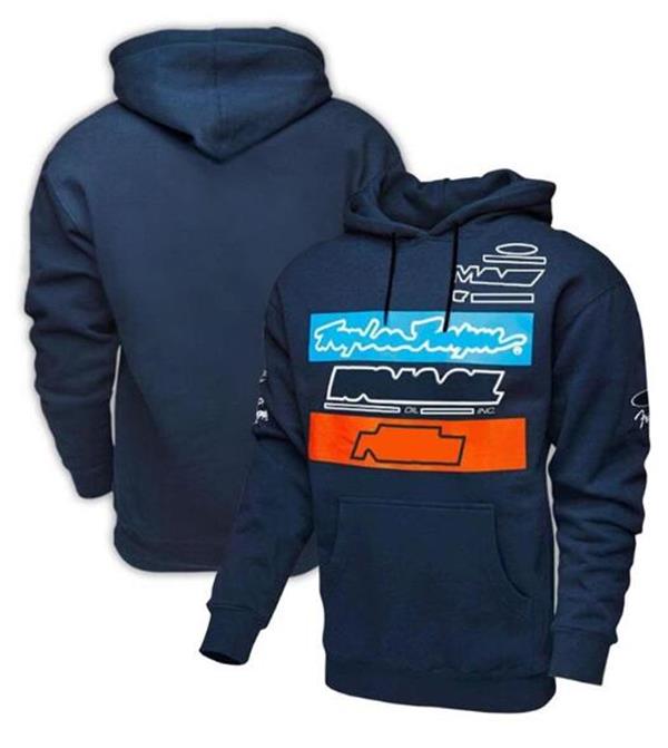 Motorcykel racing kostym Ny hoodie -teamtröja av samma stilanpassning