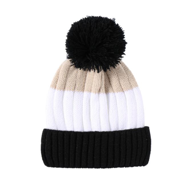 Sıcak Bebek Kış Şapkaları Çocuklar İçin Çocuklar Örme Çocuk Kap şapka Casquette