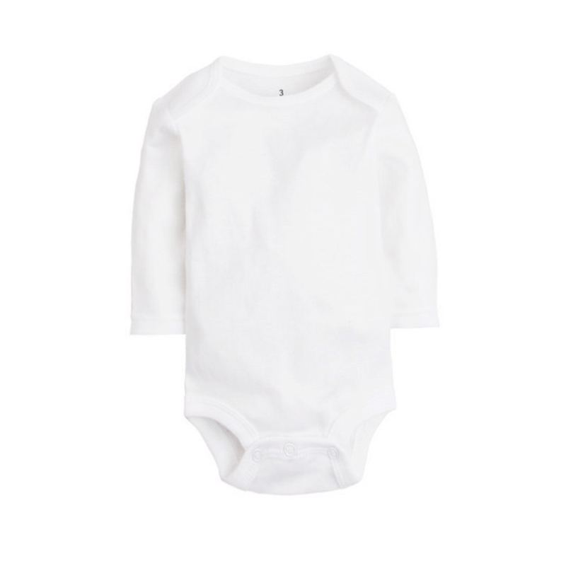 Rompers /lote Nascido Roupas de bebê Corpo de verão Bodysuits Bodys 100% algodão branca Crianças de macacão
