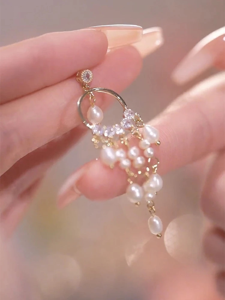 Pieno lampadario coreano Shiny Sinestone Love Heart Drop Earrings for Women Elegant Imitation Butterfly Nappe Orenatura Gioielli feste di nozze