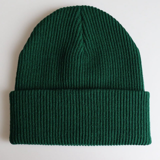 Gebreide effen kleur hoed neutrale beanie warme curling mode nieuwe hiphop gestreepte wintermuts skiën buitensporten pullover cap