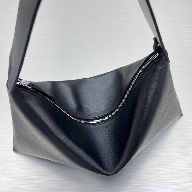 Cowhide Wide Shoulder Stems Bag Single Shoulder Portable Envelope Clutch Påsar