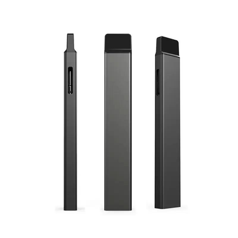 Delta 8 Pen Disposable Empty Vape Pen Thick Oil Anti-clogging Visible Cartridge Vaporizer Pen with Rechargeable Battery