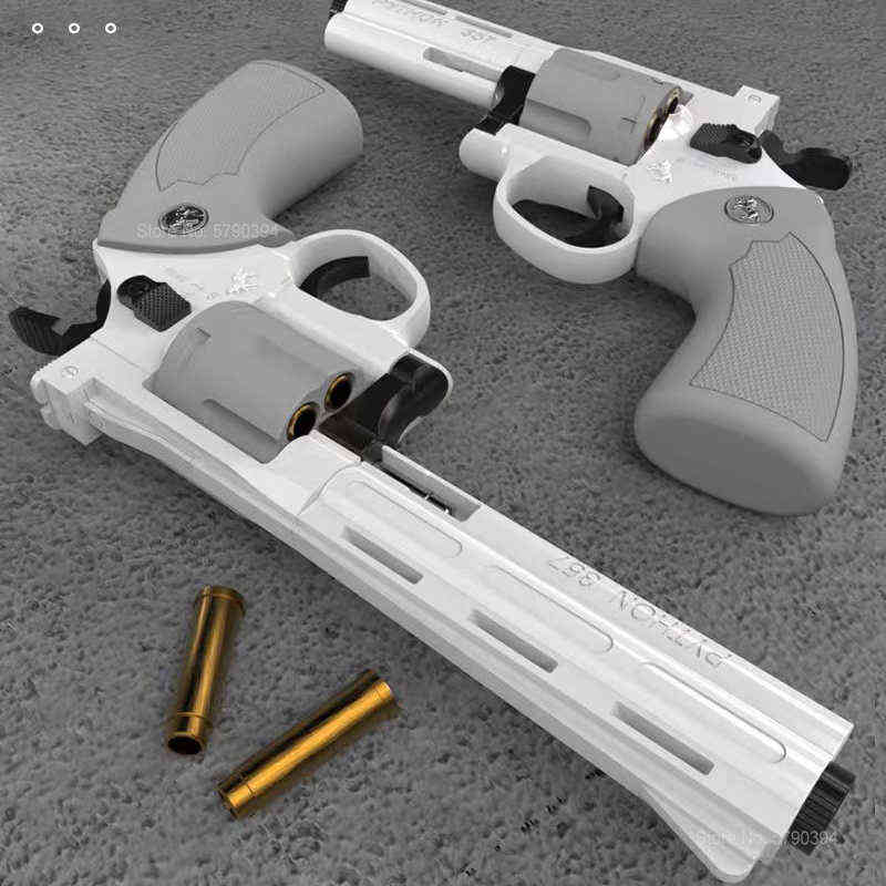 Gun Toys ZP5 357 Peluncur Pistol Peluru Lembut Pistol Blaster Senjata Mainan Luar Ruangan Penembak Airsoft Staola Unuk Hadiah Ulang Tahun Anak T220907