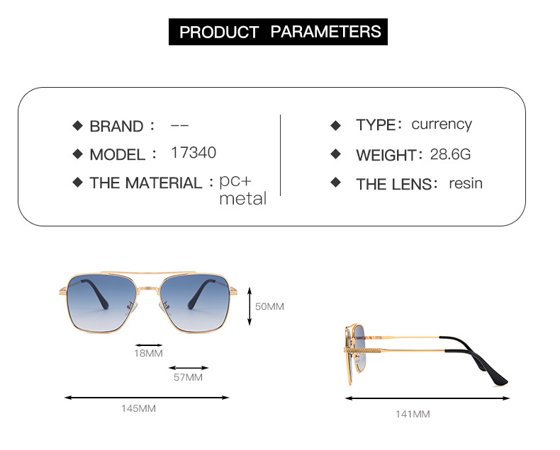 2022 Fashion Flight Seven 007 Rock Stijl Gradiënt Pilot Zonnebril Voor Mannen Vierkante Luxe Brand Design Zonnebril Oculos De Sol2923