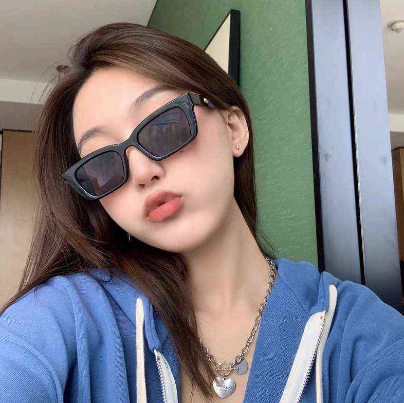 Sunglasses 2022 Korean Jennie Cooperation GM Sunglasses Jentle Home Fashion Women Elegant Sunglasses Lady Small Frame Vintage Glas4353839