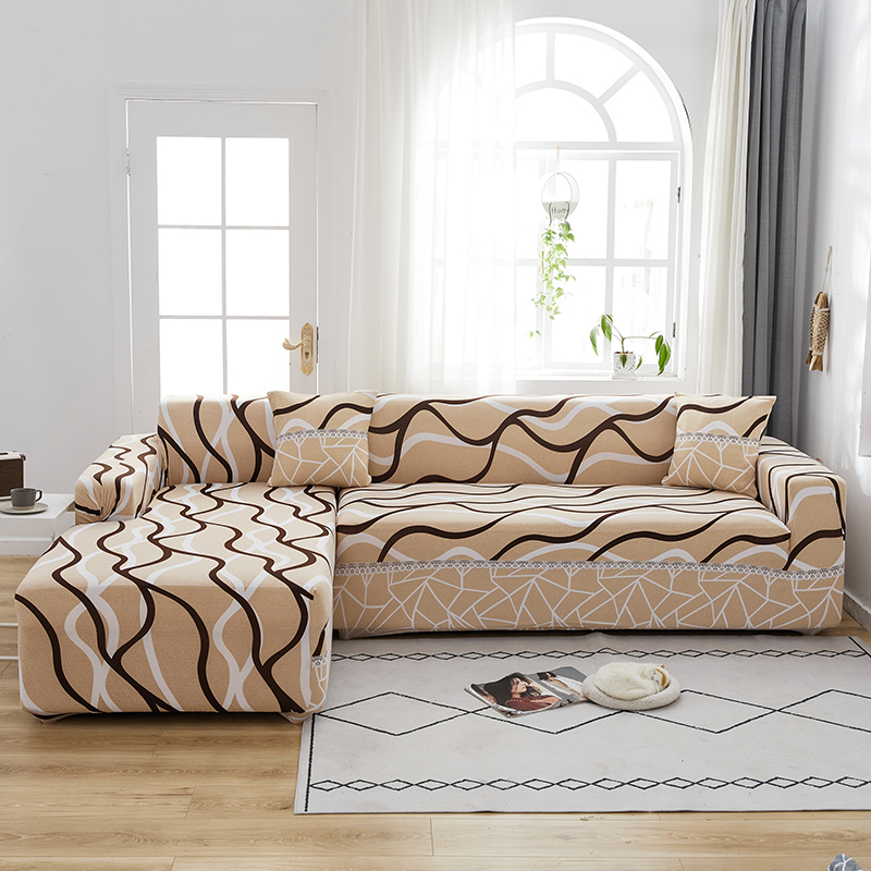 Крышка стула упругое диван -крышка высококачественных регулируемых диванов шезлонгов для гостиной для гостиной секционной диван -диван.
