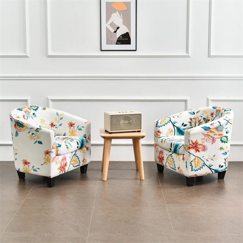 Крышка кресла с цветочным диваном эластичное кресло против скольжения по плите на диван в гостиной с подушкой сиденья 220906