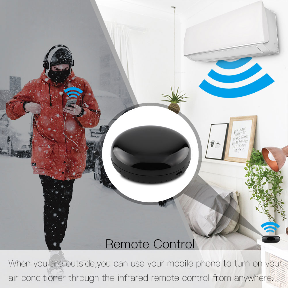 WiFi IR Remote Control Universal Infrared Remote Controller voor Smart Home Life Airconditioner TV DVD STB TUYA ALEXA Google