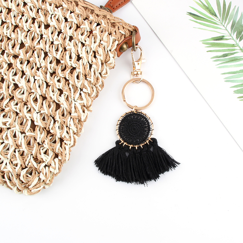 Dream Catcher Keychain Pendant Boho Handwoven Tassel Keychain Bag Decorative Jewelry Ornaments Keyring