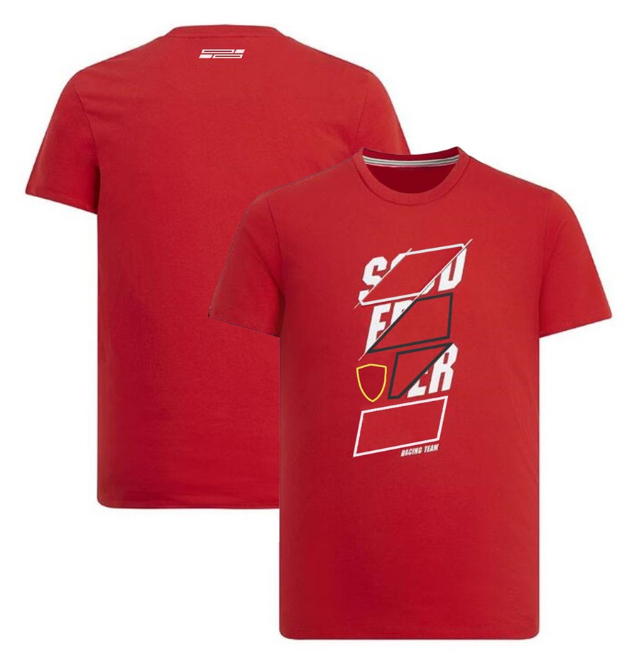 Nouveau T-shirt de costume de course de l'équipe F1 Fans de Formule 1 Séchage rapide Maillot confortable Hauts d'été pour hommes Chemise respirante grande taille pouvant être personnalisée