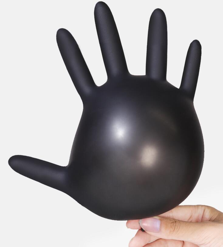 Gants de cuisine spéciaux à cinq doigts, en nitrile épais, pour la vaisselle chirurgicale, en caoutchouc de silicone, skin299d