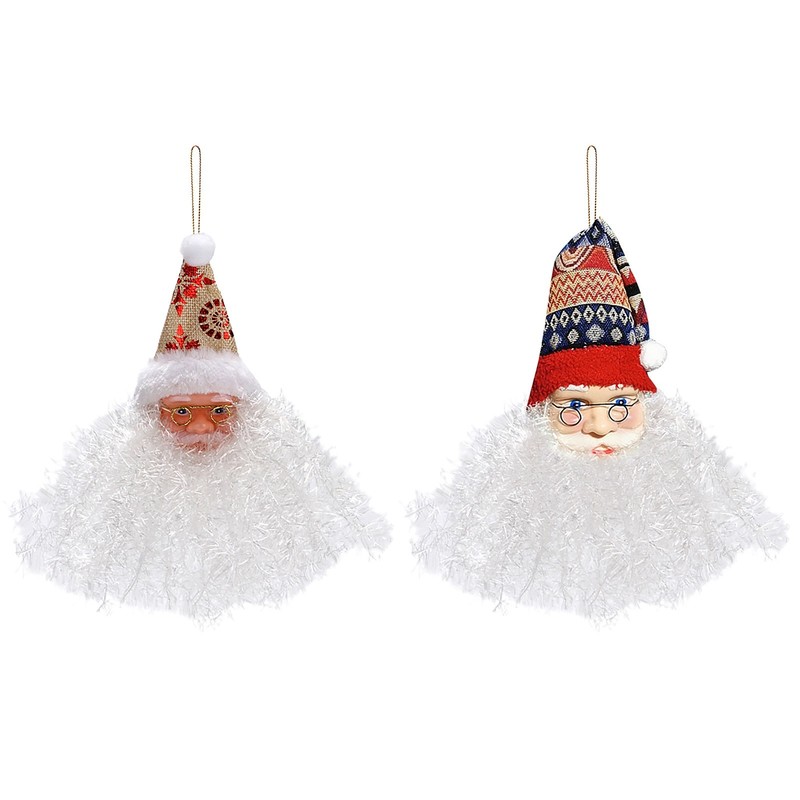 Autres fournitures de fête d'événement Noël Gnomes Peluche Santa Doll Noël Nain Elf Décoration Arbre Pendentif Peluche Kid Toy Année Cadeau Ornements # T2P 220908