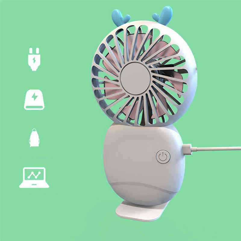 Electric Fans USB Mini Wind Power Handheld Fan Convenient And Ultra-quiet Fan High Quality Portable Student Office Cute Small Cooling Fans T220916