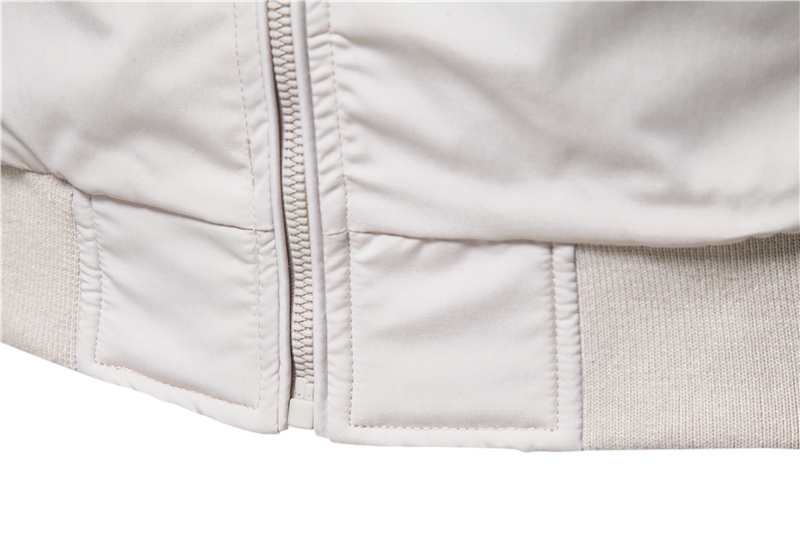 Мужские куртки айопесон сплошной цветной бейсбольная куртка повседневная стенда бомбардировщик осень высококачественный высокий подход для 220908
